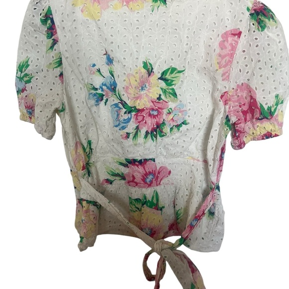 Slate & Willow White Floral Top - Size Medium - RTR - Excellent Condition! - Picture 10 of 11